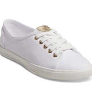 NWT Jack Rogers White Canvas Sneakers